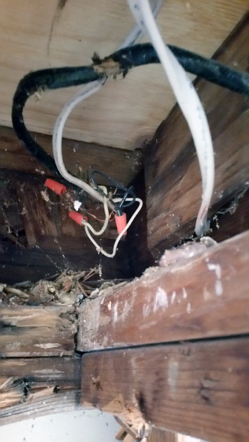 Bathroom Remodel in Ocean County NJ Reveals Potential Fire Hazzard