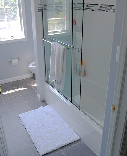 Wall NJ Bathroom Remodel After - Shower