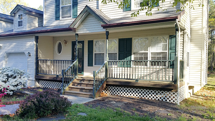 Porch Repair Jackson NJ Before