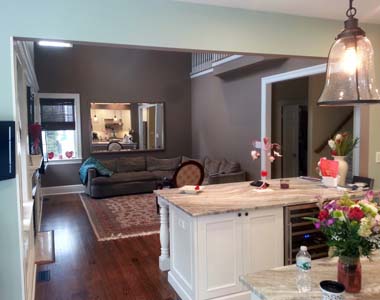 Open Concept Home Renovation by Rasinski Construction in Jackson, NJ
