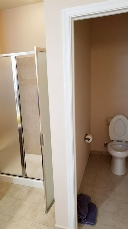 Barnegat Township Shower Before Bathroom Remodel