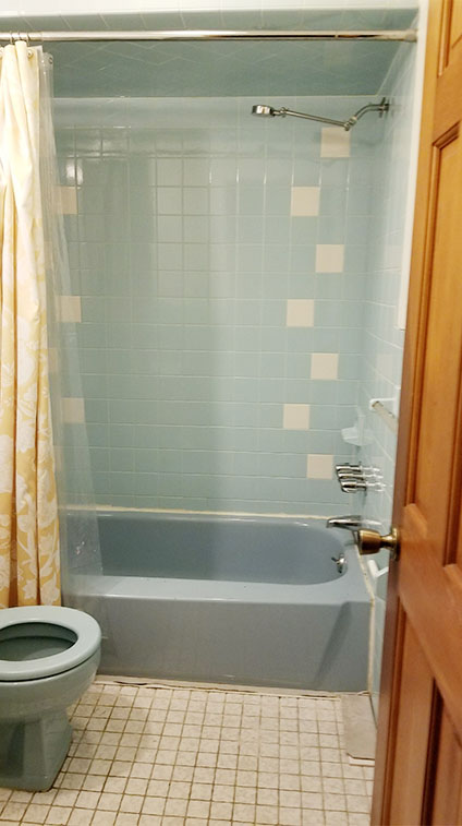 Jackson Bathroom Before Renovation by Rasinski Construction