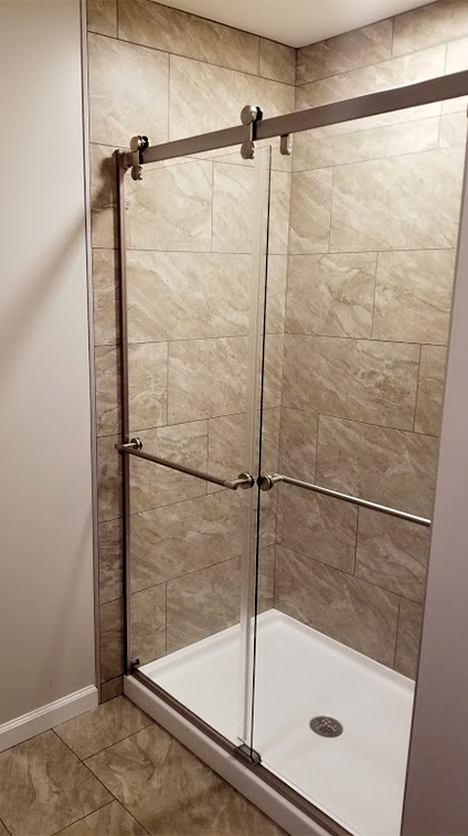 Basement Remodel with Full Bathroom in Ocean County by Rasinski Construction