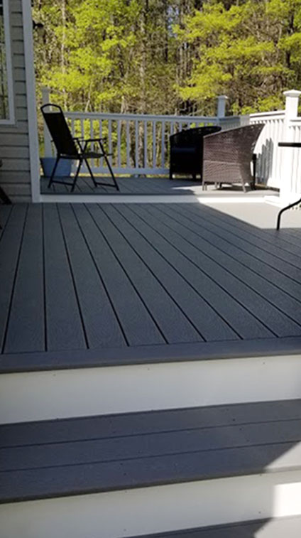 Trex Deck Installation in Ocean County NJ by Rasinski Construction