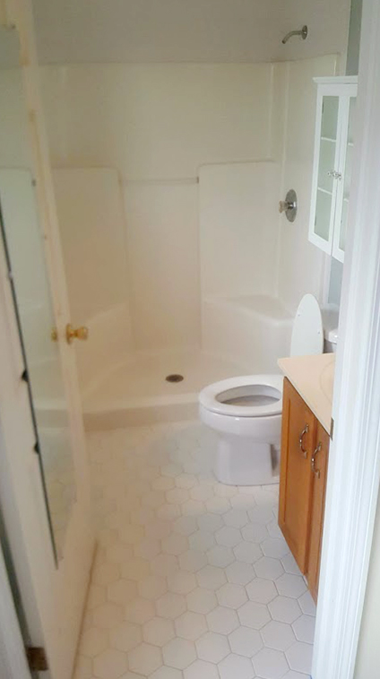 Manasquan NJ Bathroom Before Rasinski Construction Remodel