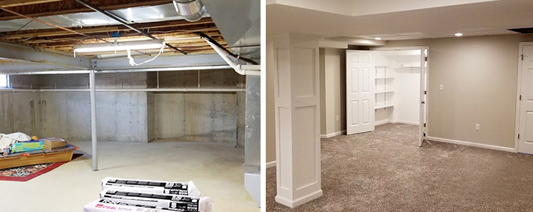 Main Image for Rasinski Construction Basement Living Space Ideas Page