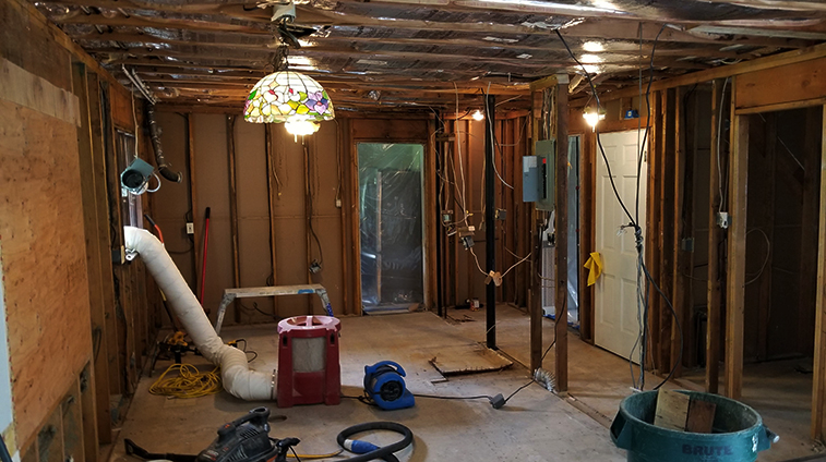 Home in the Middle of a Remodel