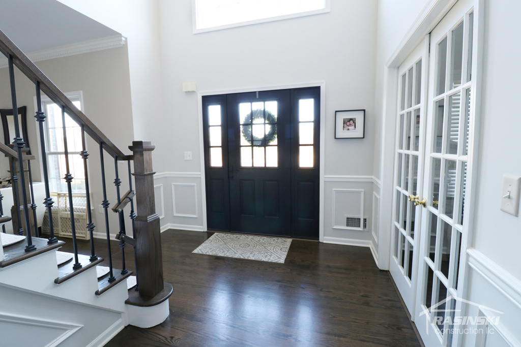 entryway remodel in mercer county NJ by Rasinski Construction