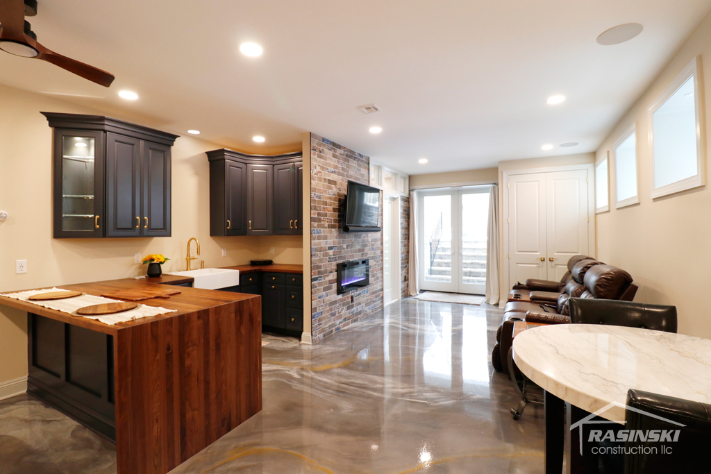 Howell NJ Basement Finishing Project – Rasinski Construction