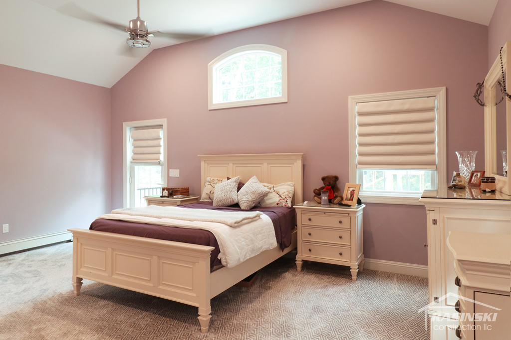 Master Bedroom in New Home Addition in Monmouth County NJ by Rasinski Construction