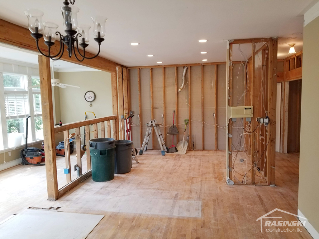 Monmouth County Kitchen Demo by Rasinski Construction