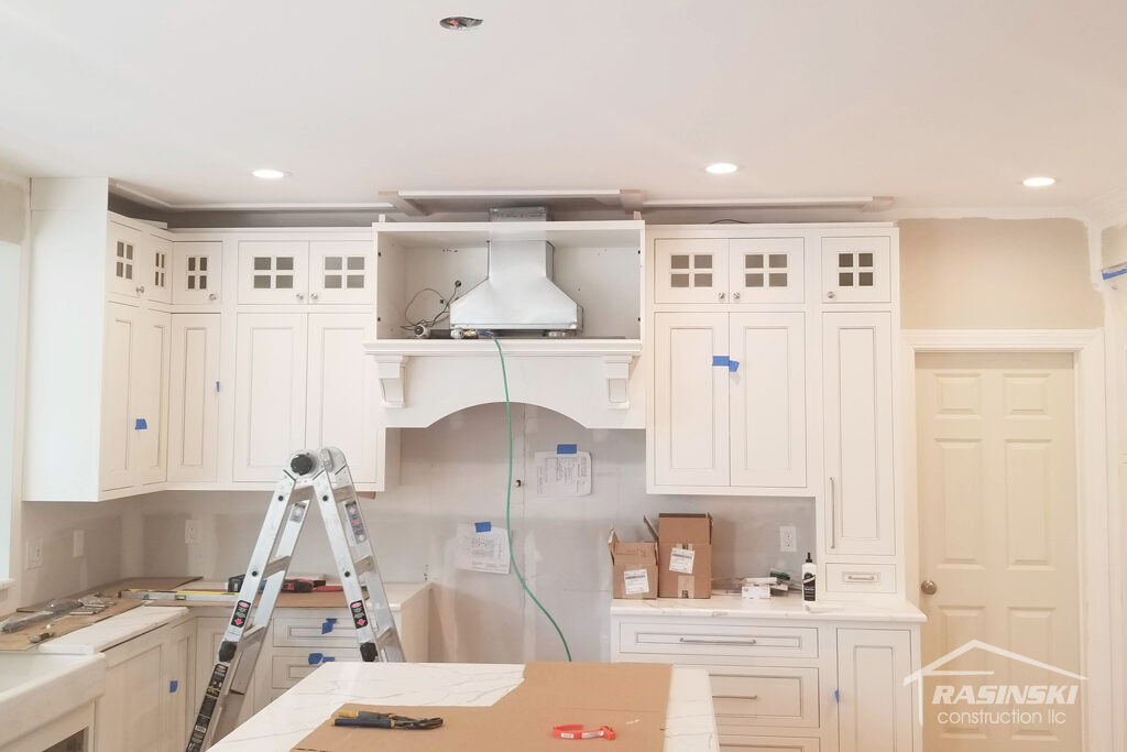 Kitchen Vent Hood in Monmouth County NJ Remodel