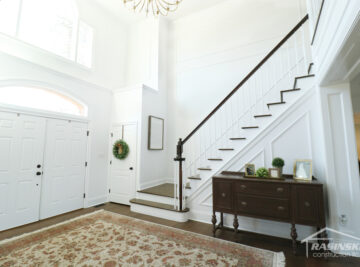Front Foyer Remodel in Colts Neck NJ by Rasinski Construction