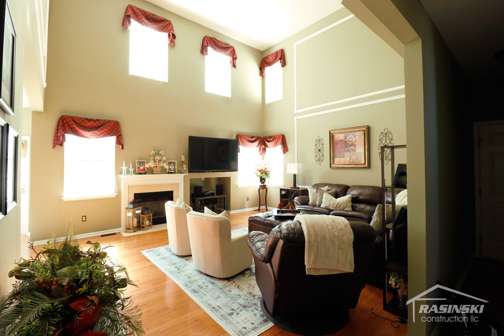 New Wood Floor in Jackson NJ Home Installed by Rasinski Construction
