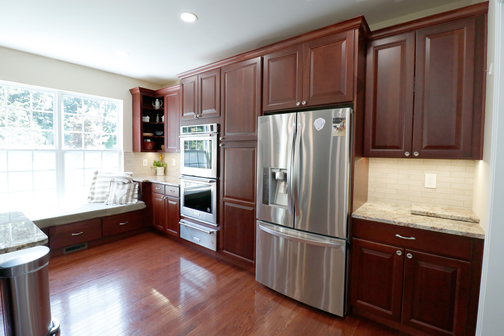 Kitchen Remodel in Howell NJ with Reading Nook by Rasinski Construction