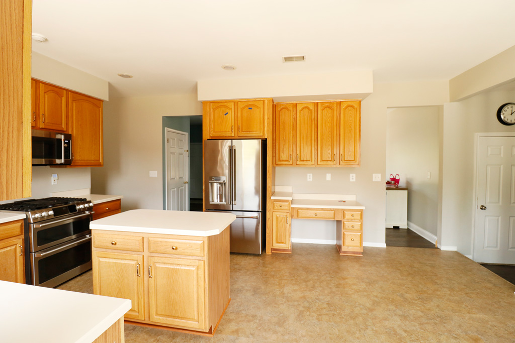 Robbinsville NJ Kitchen Before Rasinski Construction Remodeling