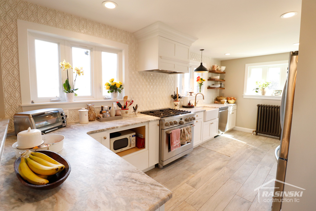 Kitchen Remodel in Bordentown NJ with Ample Natural Light by Rasinski Construction