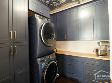 Remodeled Laundry Room in South Brunswick, NJ by Rasinski Construction