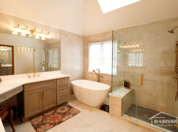 Newly Remodeled Bathroom in South Brunswick, NJ by Rasinski Construction