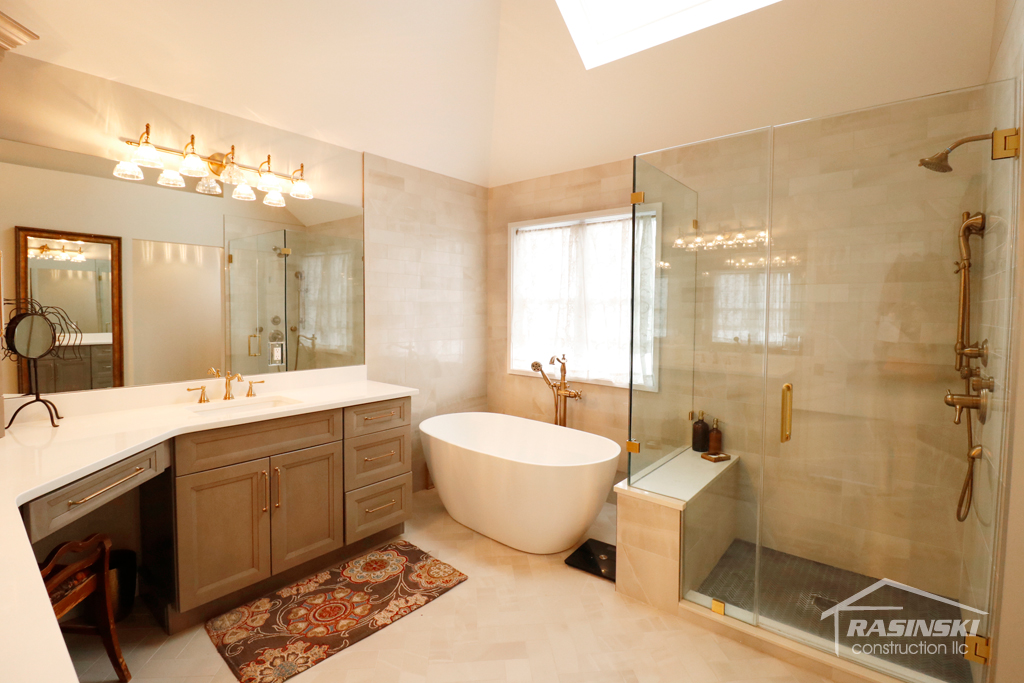 Newly Remodeled Bathroom in South Brunswick, NJ by Rasinski Construction