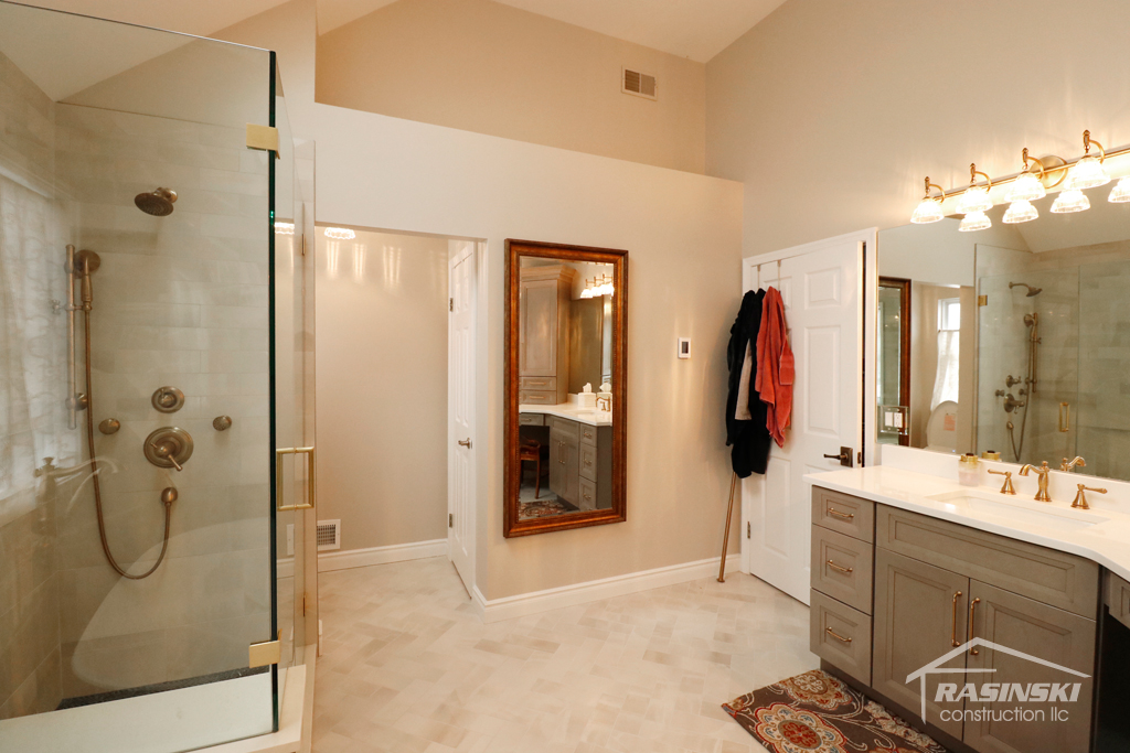 Large Master Bath Remodel in South Brunswick, NJ by Rasinski Construction
